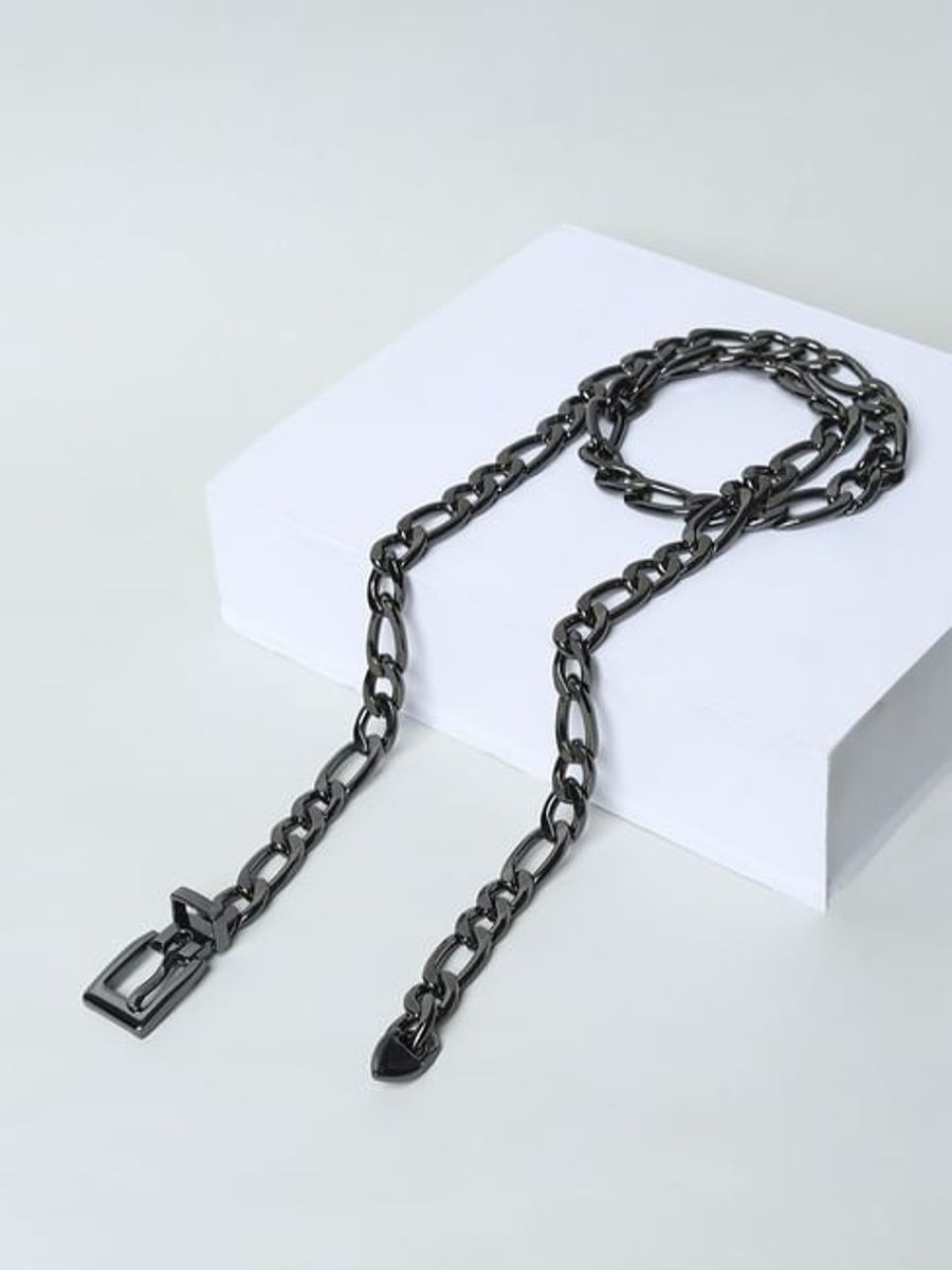 Women ONLY Resort Jewellery | Black Chain Belt