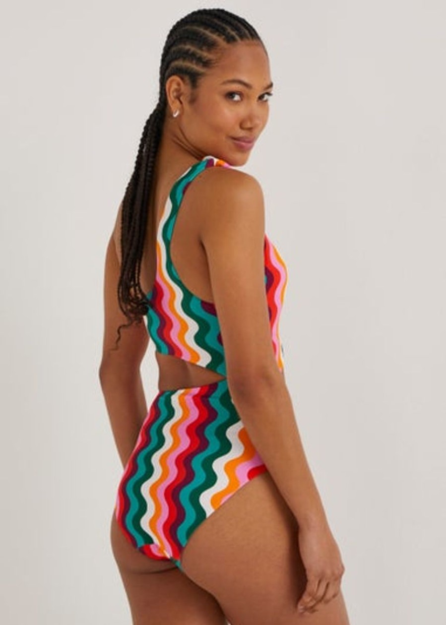 Women Be Beau Swimwear | Wiggle One Shoulder Swimsuit