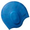 Swim Equipment Sporti | Sporti Solid Ear Protection Silicone Swim Cap Blue