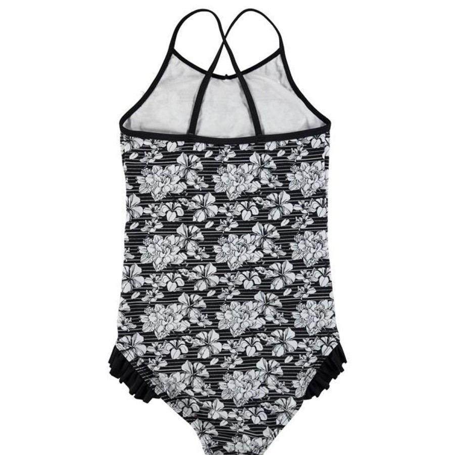 Kids HOT TUNA Swimsuits For Girls | Hot Tuna Floral Swimsuit Mono