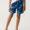 Kids Marks & Spencer Swimsuits For Boys | Camouflage Swim Shorts Navy Mix