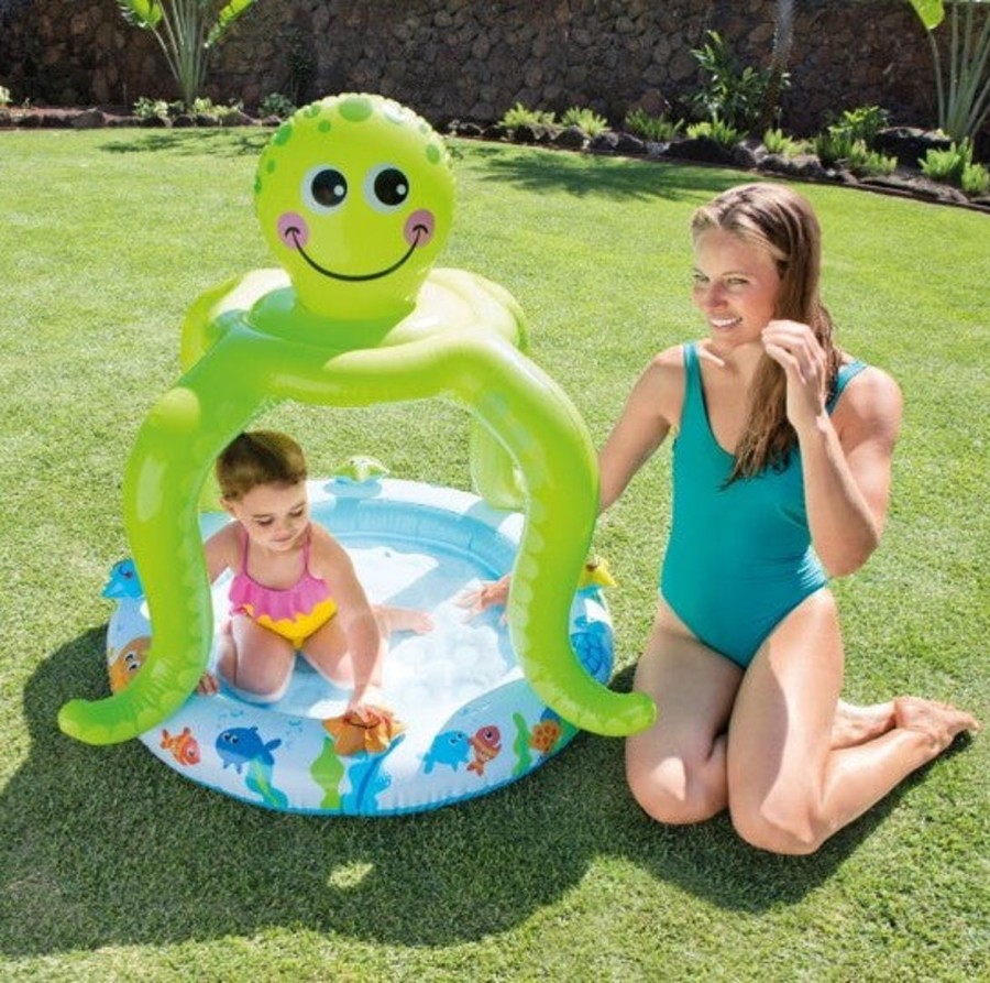 Pool Fun The Beach Company | Smiling Octopus Shade Baby Pool