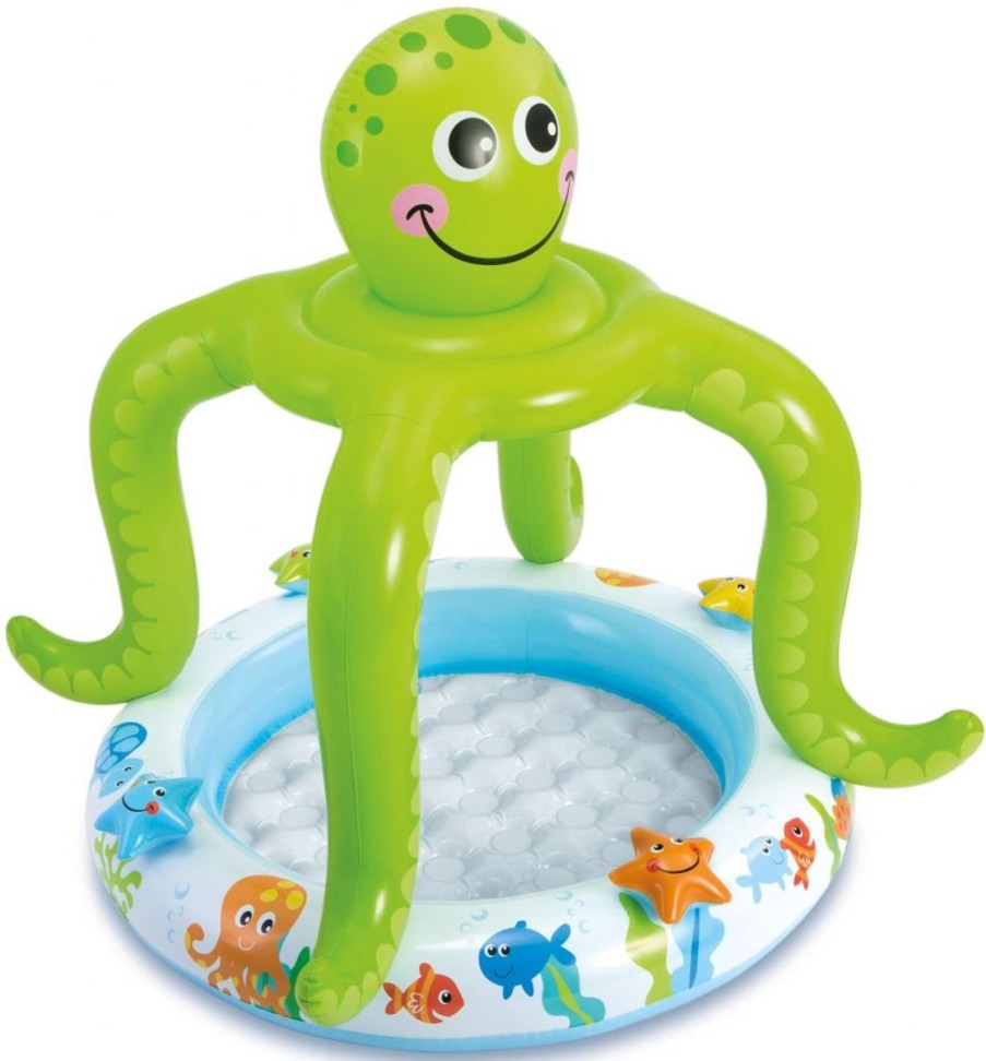 Pool Fun The Beach Company | Smiling Octopus Shade Baby Pool