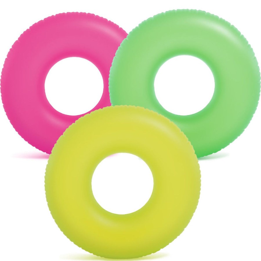 Pool Fun The Beach Company | Neon Frost Swim Rings (3-Colours)