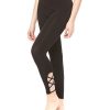 Women South Beach Activewear | South Beach Cutout Stirrup Leggings