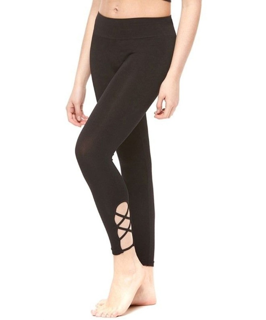 Women South Beach Activewear | South Beach Cutout Stirrup Leggings