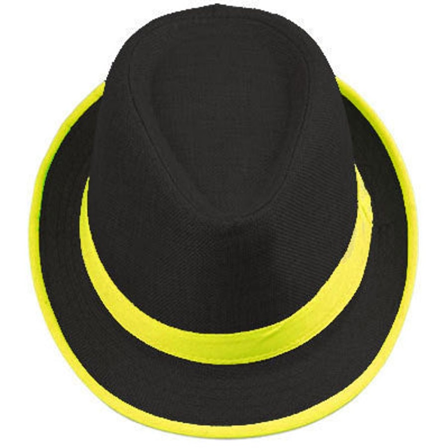 Men The Beach Company Hats | Neon Fedora Hat