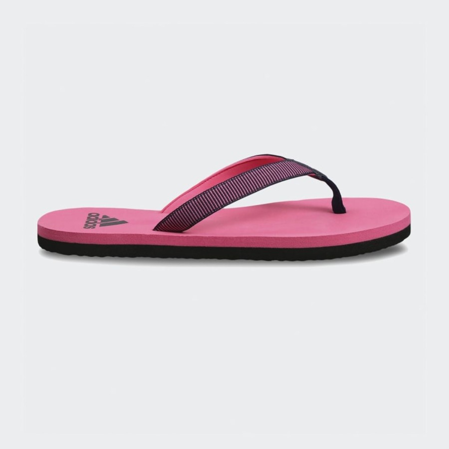 Women Adidas | Pierco Flip Flops Joy Pink/Collegiate Navy