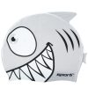 Kids Sporti Swimming Caps | Cartoon Shark Silicone Swim Cap Jr. Silver