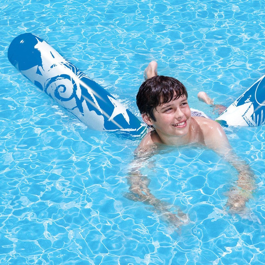 Pool Fun Poolmaster | Graffiti Fun Noodle (Inflatable) - Blue