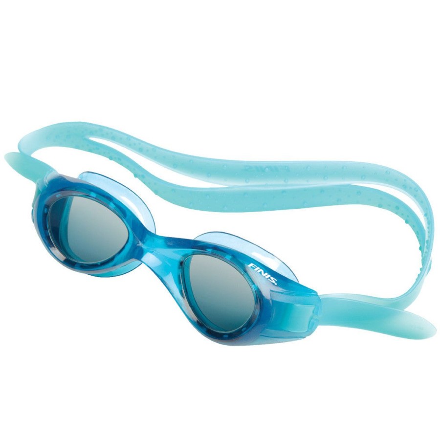 Kids FINIS Swimming Goggles | Finis Kids Nitro Goggles Aqua/Smoke