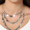 Women Forever21 Resort Jewellery | Layered Necklace Silver