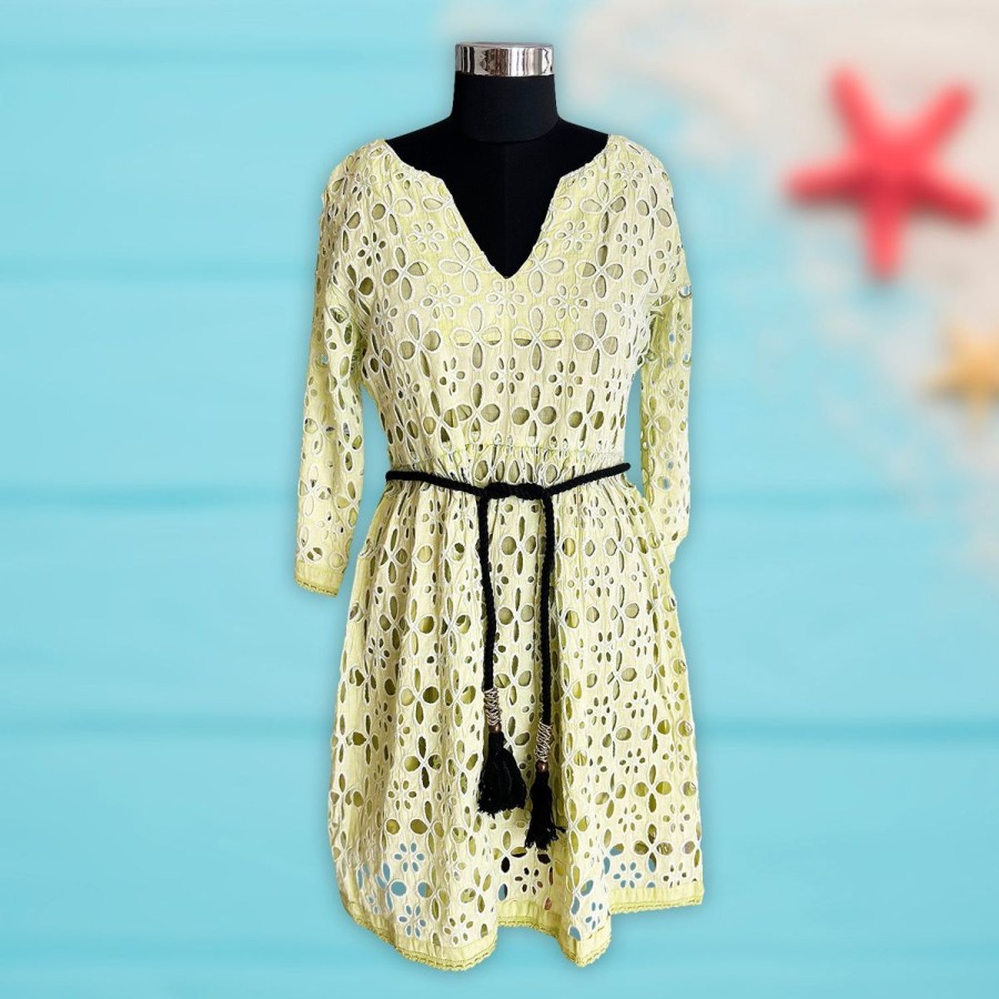 Women Salty Soul Beachwear | Eyelet Dress