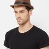 Men The Beach Company Hats | Fedora Beach Hat - Brown