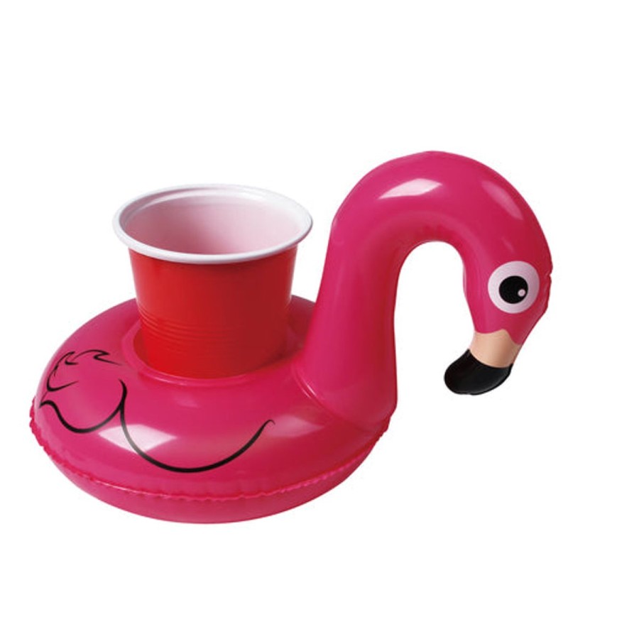 Pool Fun HIGHFIVE | Flamingo Inflatable Drink Holder (Pack Of 2)