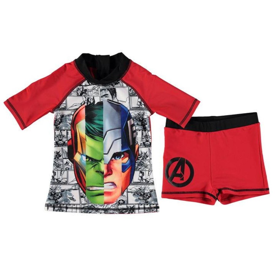 Kids The Beach Company Swimsuits For Boys | Avengers Swim 2Pc Set Multi