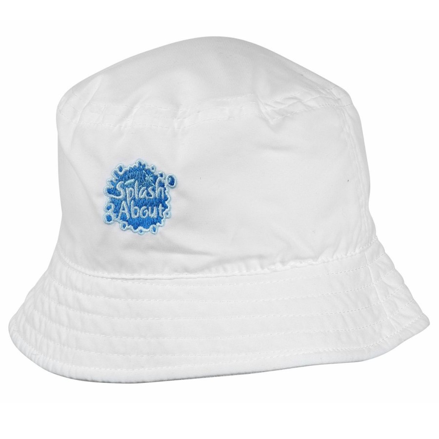 Women Splash About Beach Hats | Bucket Hat White