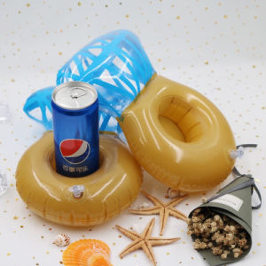 Pool Fun The Beach Company | Inflatable Diamond Ring Drink Holder (Pack Of 2)