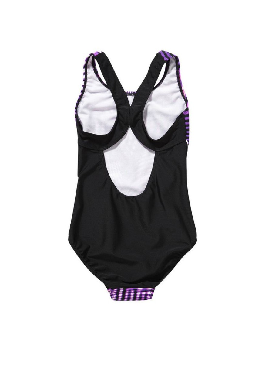 Kids The Beach Company Swimsuits For Girls | Sporty Panel Swimsuit Multi