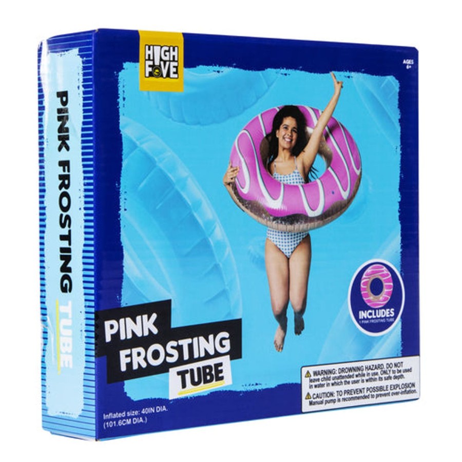 Pool Fun HIGHFIVE | Pink Frosting Donut Tube