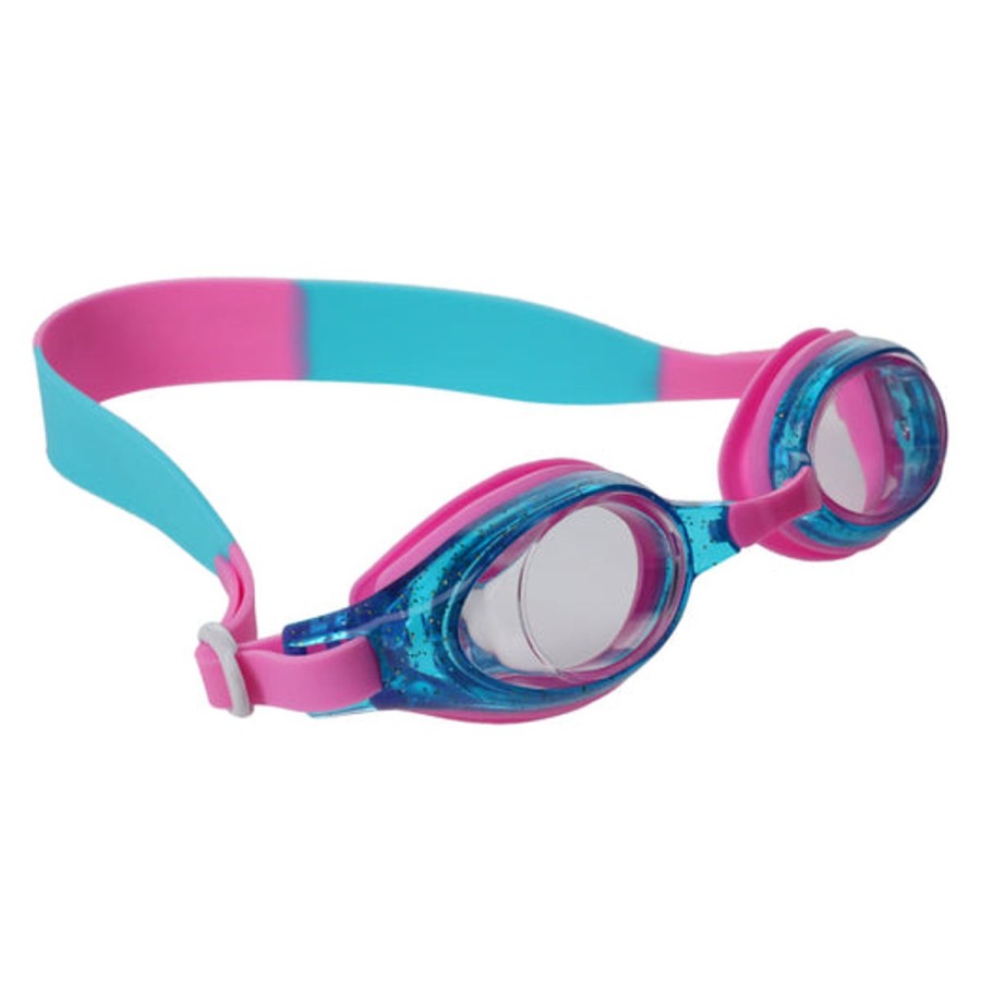 Kids HIGHFIVE Swimming Goggles | Aqua Bling Anti-Fog Swim Goggles Sky Blue