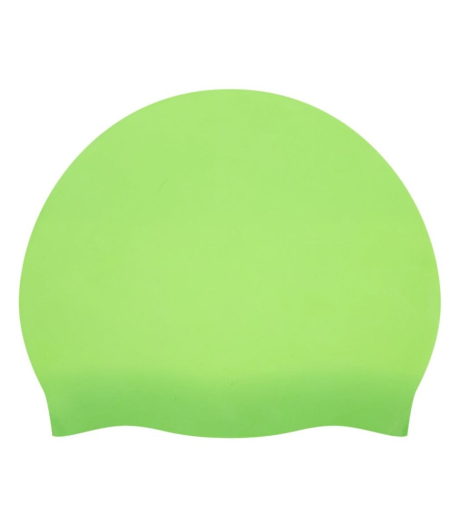 Kids Sporti Swimming Caps | Kids Silicone Swim Cap Mint