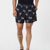 Men JACK & JONES Swimwear And Board Shorts | Mid-Rise Swim Shorts Zebra