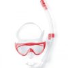 Swim Equipment Speedo | Speedo Glide Snorkel Set Jr Pink