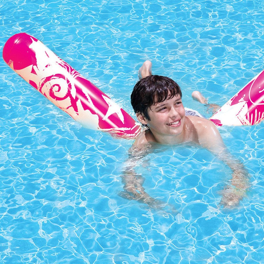 Kids Poolmaster Pool Floats & Games | Graffiti Fun Noodle (Inflatable) - Pink