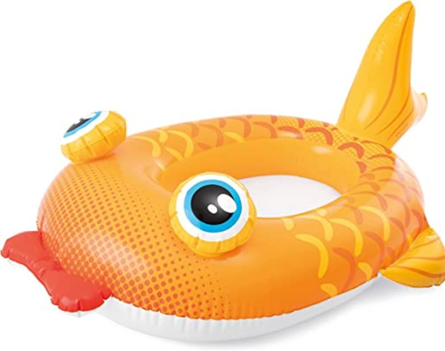 Kids The Beach Company Pool Floats & Games | Goldfish Pool Cruiser Float