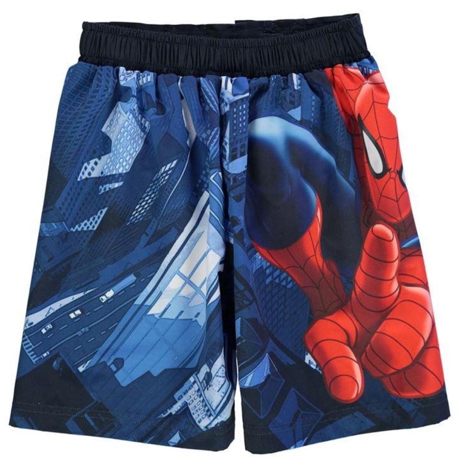 Kids The Beach Company Swimsuits For Boys | Spiderman Board Shorts