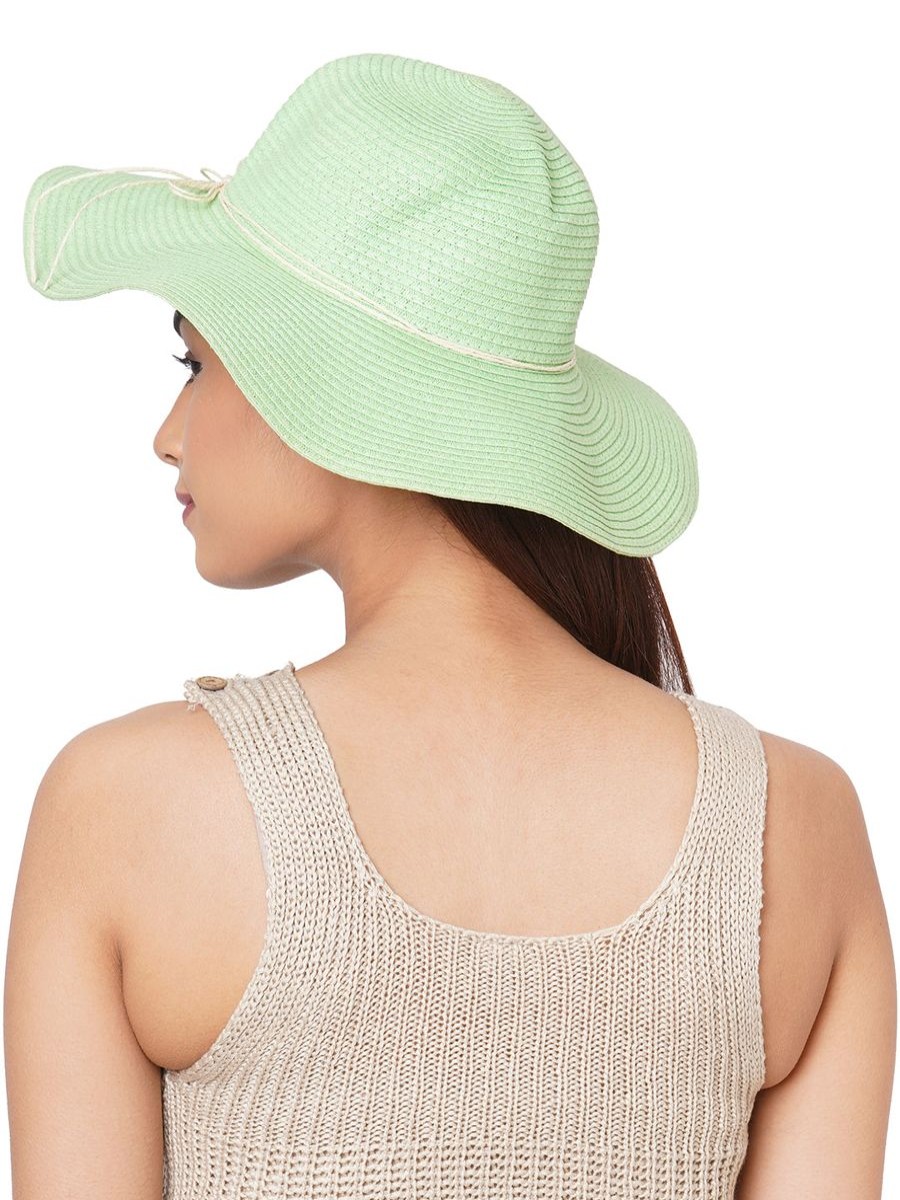 Women The Beach Company Beach Hats | Solid Floppy Beach Hat