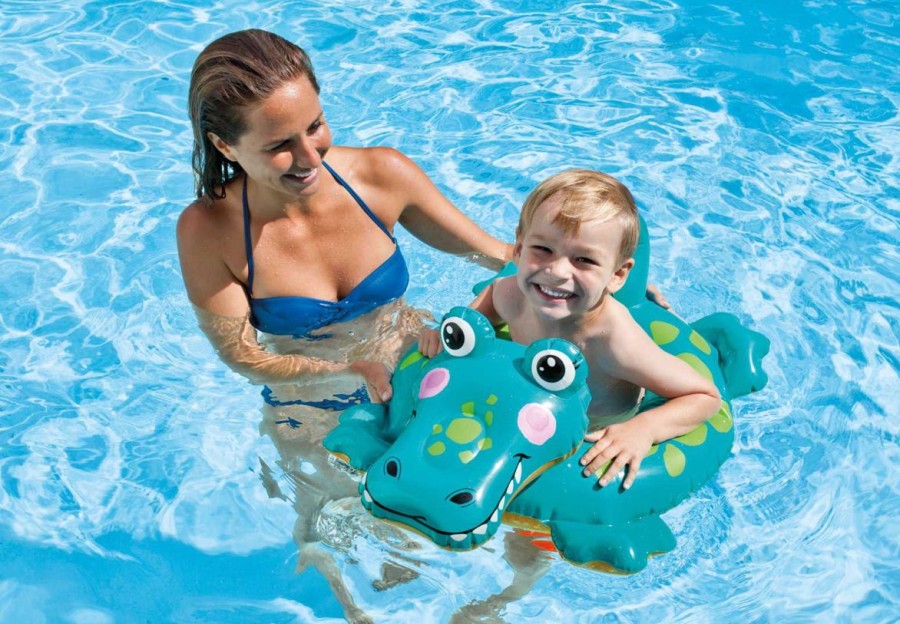 Kids The Beach Company Swim Rings & Seats | Alligator Swim Ring