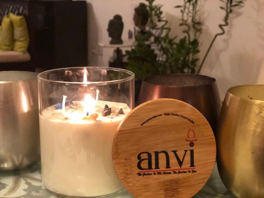 Women AVNI Travel Accessories | Anvi Sage Candle