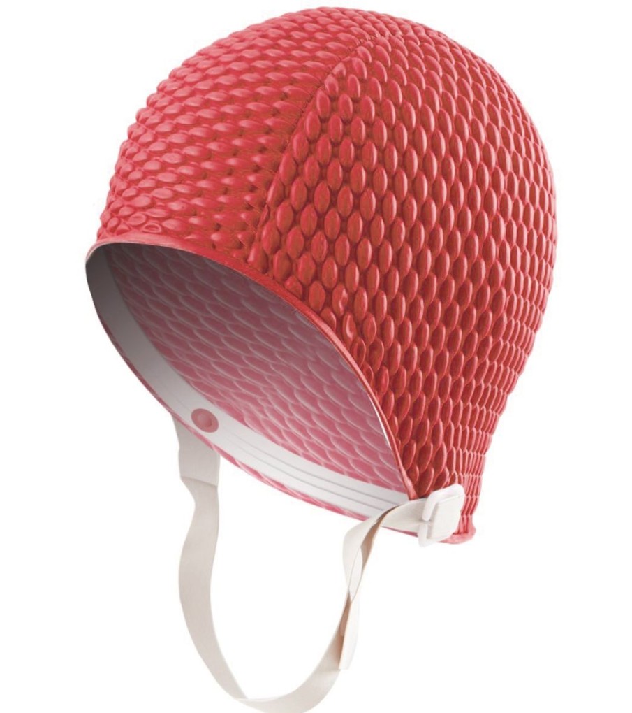 Swim Equipment Sporti | Bubble Swim Cap With Chin Strap