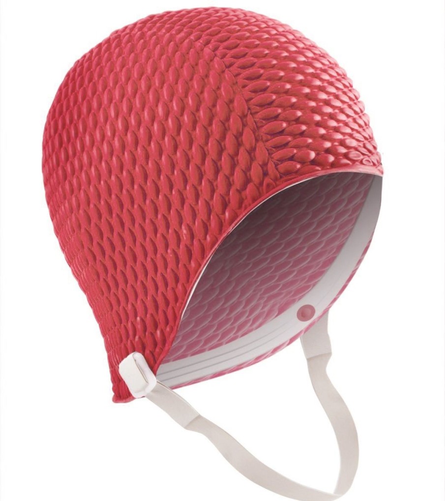 Swim Equipment Sporti | Bubble Swim Cap With Chin Strap