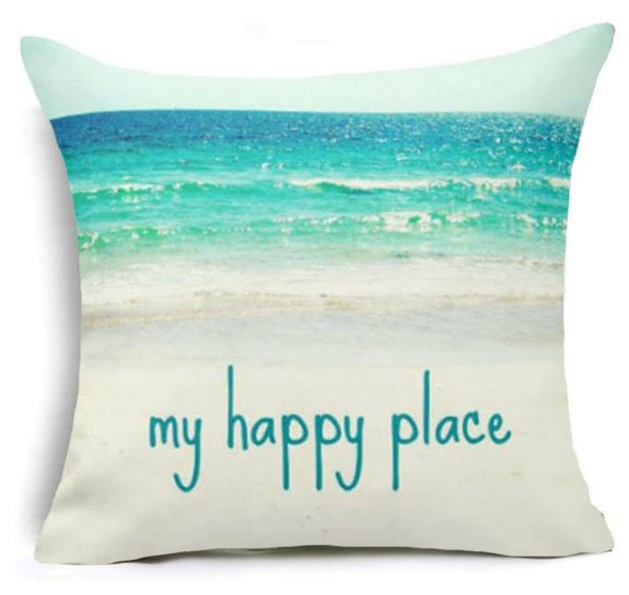 Pool Fun The Beach Company | Beach Theme Cushion Covers - Pk Of 2 (7 Options) Good Times And Tan Lines