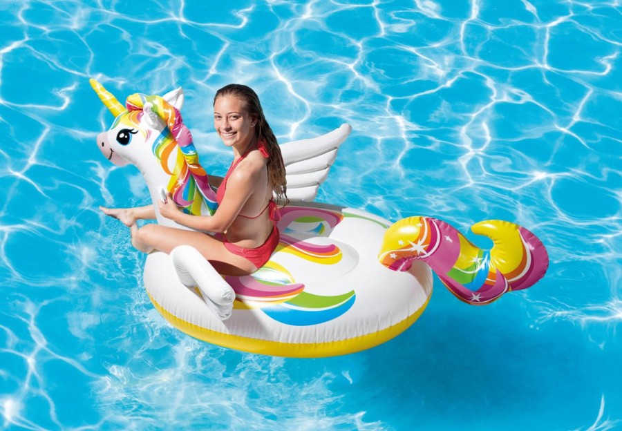 Pool Fun The Beach Company | Unicorn Ride-On Pool Float