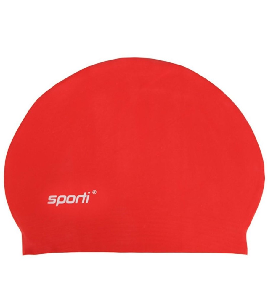 Swim Equipment Sporti | Siltex Swim Cap Red