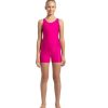 Kids Speedo Swimsuits For Girls | Speedo Boomstar Splice Legsuit Electric Pink/True Navy