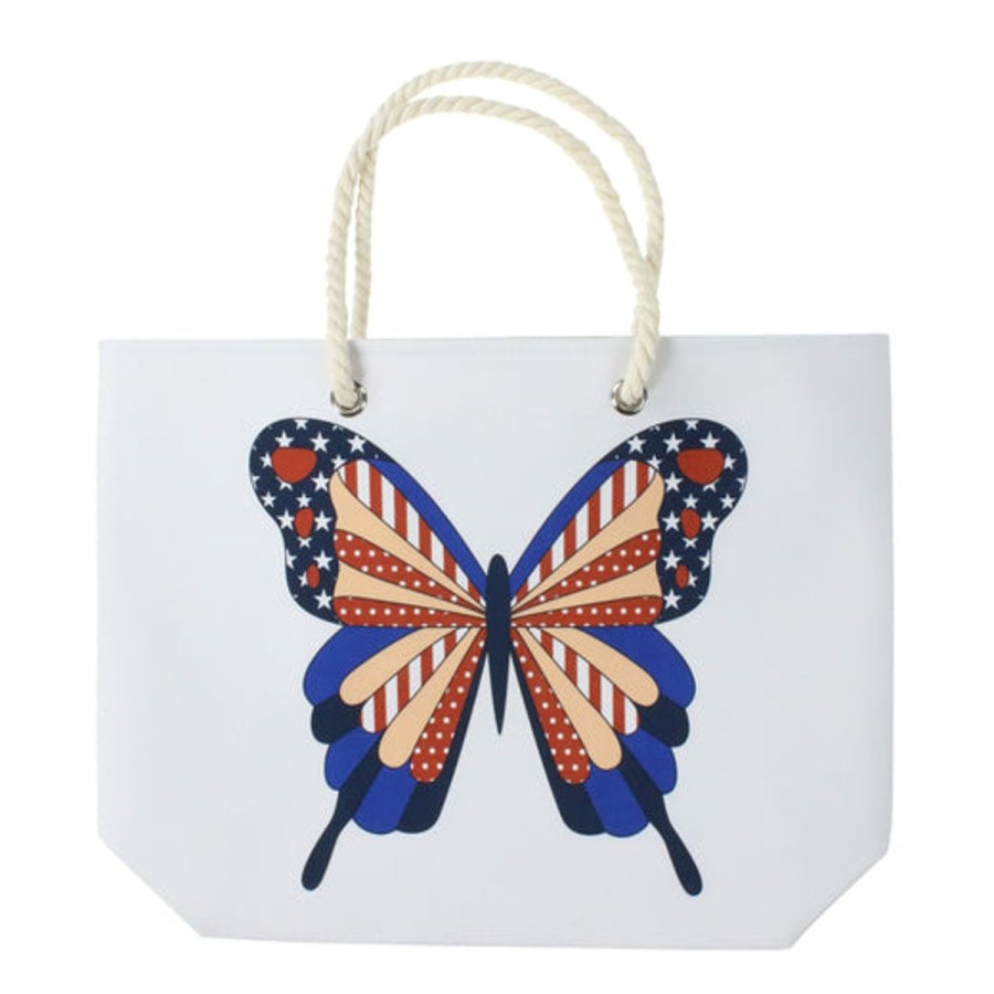 Women HIGHFIVE Bags & Totes | Butterfly Rope Handle Tote Bag