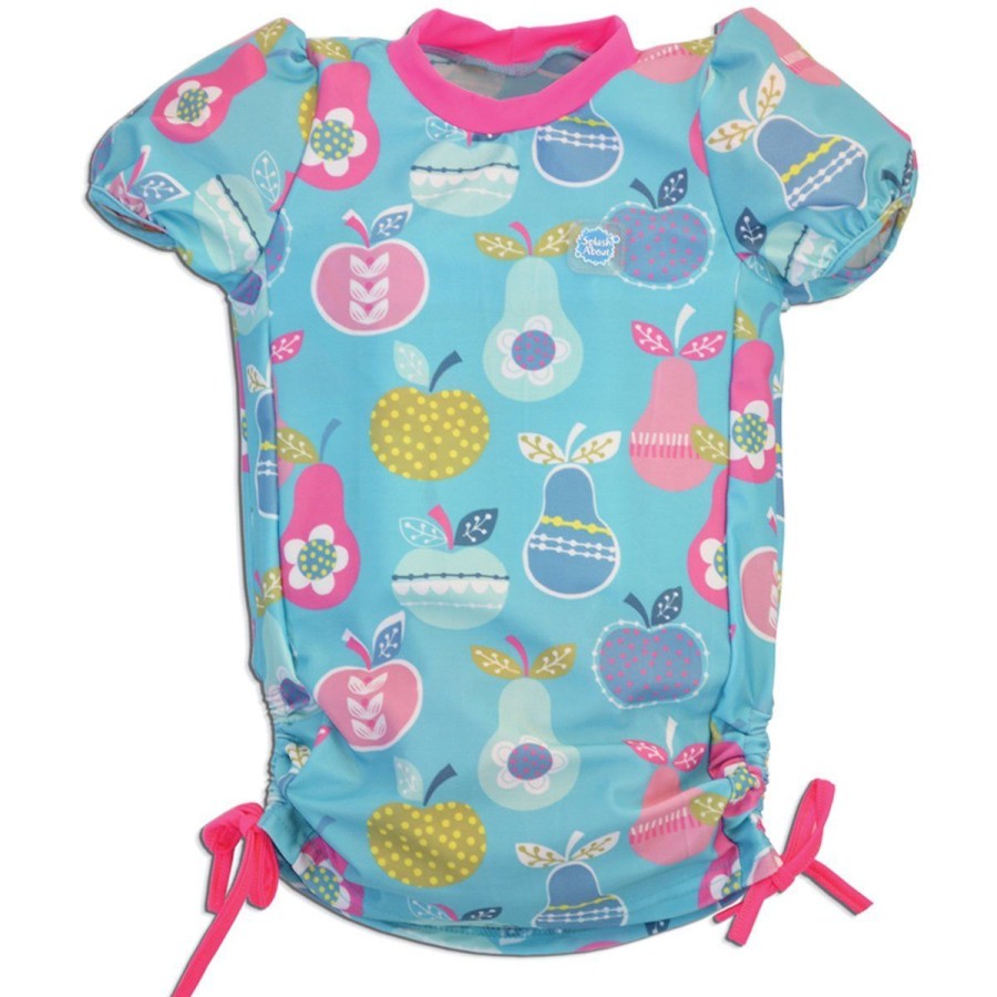 Kids Splash About Swimsuits For Girls | Rash Top Tutti Frutti